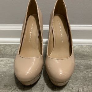 LAUREN CONRAD Nude Platform Heels/Pumps NEW